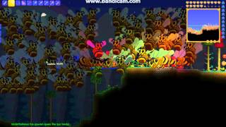 Terraria: Epic Boss Fight! Many Bosses!
