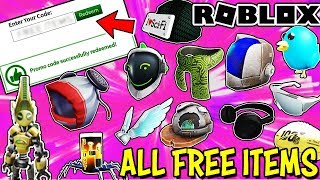 ALL FREE ITEMS ON ROBLOX (WORKING FEBRUARY 2020) - Promo Codes, Event Items, Gift Cards & More