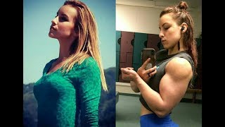 Muscle transformation of Veronica Jolie