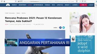 Anggaran Pertahanan RI 2021