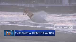 Topan Maysak Hantam Korea Selatan