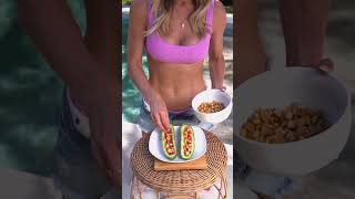 Healthy Protein Snack - Cucumber Boats! ????