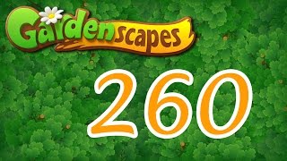 Gardenscapes level 260 Walkthrough