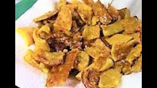 Чипсы из свиных шкурок . Как сделать чипсы в домашних условиях .