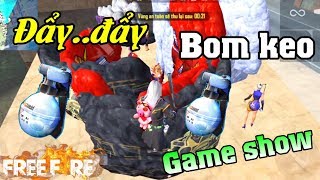 [Free Fire] Game Show Mới Đẩy Nhau Bằng Bom Keo Hài Hước Đau Bụng | Meow DGame