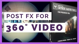 How to Add Text, Graphics and FX to 360˚ Video in Premiere Pro CC I Ricoh Theta S