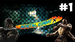 Mortal Kombat X Прохождение Часть 1: Джонни кейдж Walkthrough Part 1: johnny cage