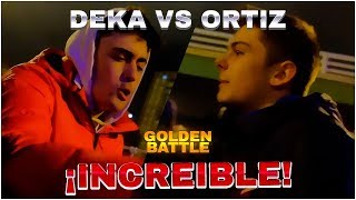 DEKA VS ORTIZ (GOLDEN BATTLE) CUARTOS DE FINAL SEGUNDA REGIONAL SOBREDOSIS DE FREESTYLE ZARAGOZA