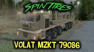 SpinTires обзор мода ( VOLAT MZKT 79086 ) Требуется доработка