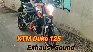 KTM Duke 125 Som do Escape Fábrica Abandonada| KTM Duke 125 Exhaust Sound|Pirelli Scorpion Rally STR