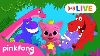 [LIVE] Dinosaurios para niños???????? | Dibujos Animados | Pinkfong Cuentos y Canciones Infantiles