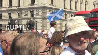 UK: COVID sceptics rally in London as restrictions lifted