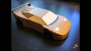 Как сделать модель Ferrari f40 из картона своими руками