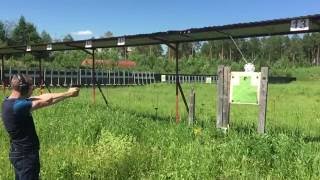 Стрельба из Wasp Grom 2016 замедленная съёмка