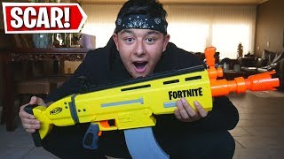 REAL LIFE FORTNITE SCAR UNBOXEN