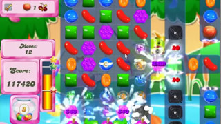 Candy Crush 2418 Hard Last move hammer