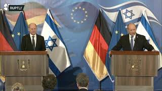 LIVE: Scholz and Bennett hold joint press conference in Jerusalem