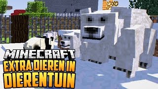 EXTRA DIEREN MOD IN DIERENTUIN - Minecraft Mod Showcase