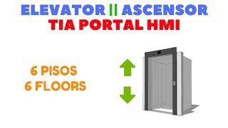 TIA PORTA V14 ASCENSOR (ELEVATOR) WINCC