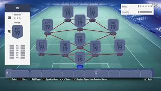 FIFA 19 Squad builder | 25k, 50k, 75k, 100k