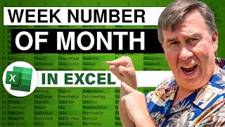 Excel Week Number Of Month - 2350