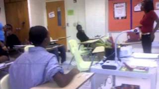In Class acting up