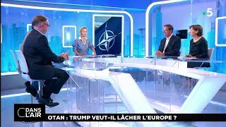 OTAN : Trump veut-il lâcher l’Europe ? #cdanslair 12.07.2018