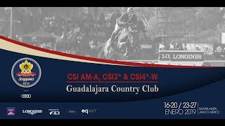 CSIAm-A & CSI3* Triple Copa Scappino Guadalajara Country Club 2019