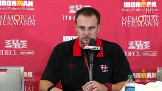 Houston Football vs Memphis: Herman Postgame