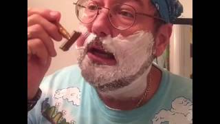 Today's shave of the day is with my Gillette "New", a sweet classic, long comb, safety razor.