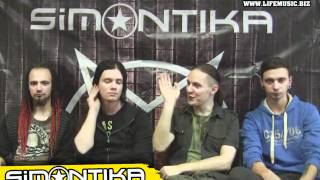 Интервью с группой SIMANTIKA 6 июля 2012 г.