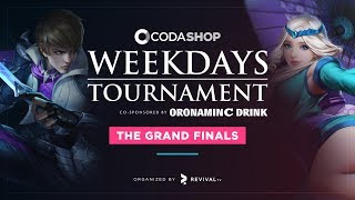 Day 4 - CODASHOP Weekdays Tournament Finals Co-Sponsored by Oronamin C