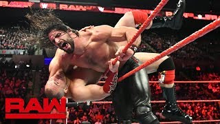 Seth Rollins vs. Mojo Rawley - Intercontinental Championship Match: Raw, May 7, 2018