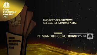 Mandiri Sekuritas Raih 'The Best Performing Securities Company 2021'