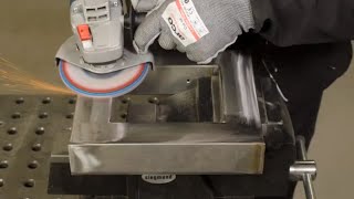 Stainless Steel Weld Removal & Finishing in 4 Steps