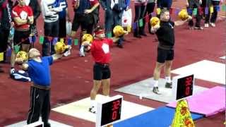 Крест с гирями - статика / Kettlebell Cross - Static Holds