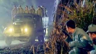 日軍兵分3路運送糧食，卻不料每條路線上都有共軍伏擊，瞬間損失慘重！