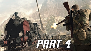 Sniper Elite 4 Walkthrough Part 4 - DEMOLITION (PS4 Pro Let's Play Commentary)