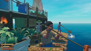 Raft. На плоту в открытом океане... (Самый сложный режим)