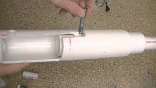 How to make a simple PVC breech loaded air cannon