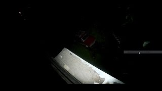 НОЧНОЙ ТЕСТ!!! СВЕТОДИОДНЫЕ ФАРЫ 30 градусов  С ТРЕТЬЕГО ЭТАЖА 18W С АЛИЕКСПРЕСС