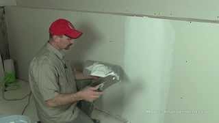 How To Mud & Tape Drywall Butt Joints