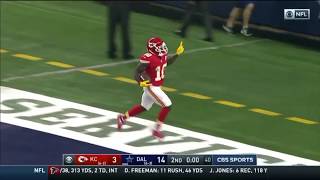 Tyreek Hill Incredible 57 yard Touchdown vs Cowboys as Time Expires!