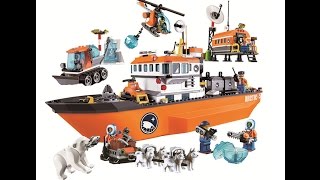 Распаковка и обзор bela arctic ледокол 10443 (Не Lego 60062). Speedbuild