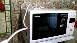 Обзор и установка Микроволновки Gorenje MO20DW SXB177YZ-U