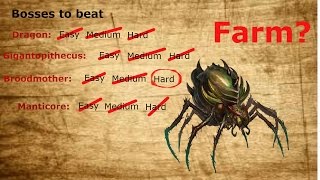 Is the Broodmother easy to farm on Hard mode?