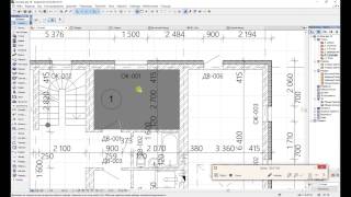 Часть 14. Инструмент зона в ArchiCad.