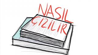 Kitap resmi nasıl çizilir - Kitap çizimi