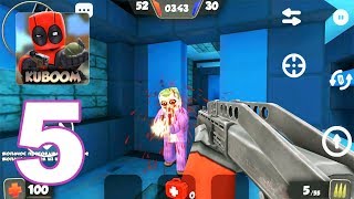 Kuboom - Gameplay Walkthrough Part 5 - Spas Weapon Review (Android Games)
