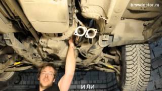 Коллектор равнодлинный. Установка. BMW X3